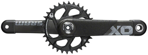 SRAM, X01 DH DUB83, Crankset, Speed: 10/11, Spindle: 28.99mm, BCD: Direct Mount, 34, DUB, 165mm, Black, DH