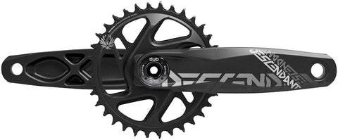 Truvativ, Descendant DH DUB, Crankset, Spindle: 28.99mm, 34, DUB, 170mm, Black, DH