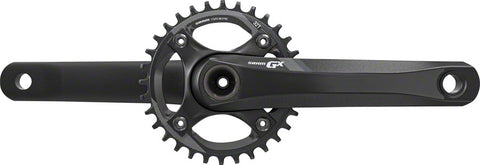 SRAM, GX 1400, Fatbike Crankset, 11 sp., 170mm, 30T, BCD: 94mm, GXP, 100mm, 66.5mm, Black