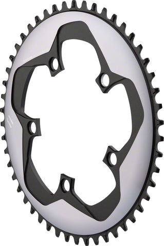 SRAM, X-Sync, 48T, 11sp, BCD: 110mm, 5 Bolt, X-SYNC, Chainring, For single speed, Aluminum, Grey