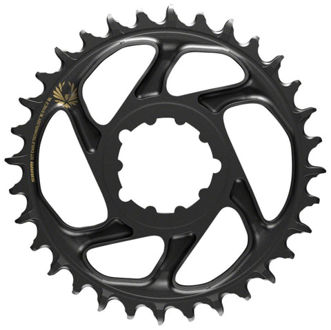 SRAM XSync 2 Eagle SL Direct Mount Chainring 36T Boost 3mm Offset Black Gold Logo