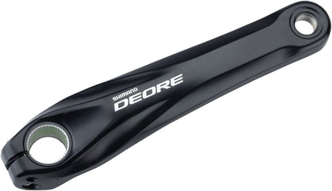 Shimano Deore FCM617 175mm Left Black Crankarm