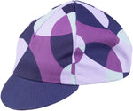 All City Dot Game Cycling Cap Dark Purple Purple Lavender Lite Blue One
