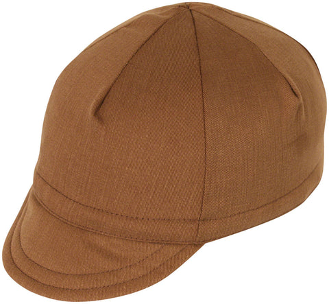 Pace Sportswear Euro Soft Bill Cycling Cap Nutmeg