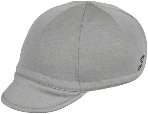Pace Sportswear Merino Wool Euro Cycling Cap Silver One