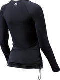 TYR Long Sleeve WoMen's Rashguard Black