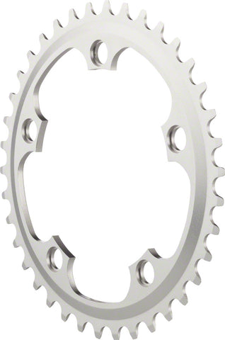 Dimension 38t x 110mm Middle Chainring Silver