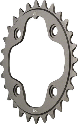 SRAM, 26T, 10 sp, BCD 80mm, 4-Bolt, XX, Inner Chainring, For MTB double, Aluminum, Grey, 11.6215.188.120