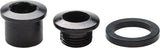 CHAINRING BOLT SET TV 5-ARM SGL STL w/SPACER BK