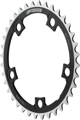 FSA, 36T, 10/11sp., BCD: 110mm, 5 Bolts, Pro Road, Intérieur Chainring, For Road double, Aluminum, Black, 371-0236A