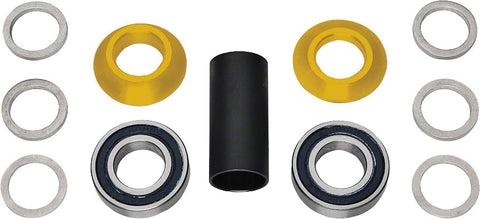 Profile Racing Spanish Bottom Bracket Set Gold (no Spindle)