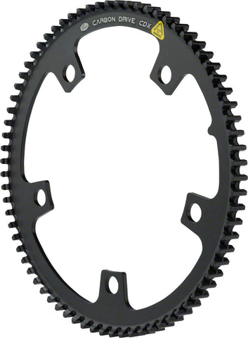Gates Carbon Drive CDX CenterTrack Front Pulley 74T 5 bolt