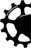 CeramicSpeed Over d Pulley Wheel System for SRAM 1x11Speed Type 3 - Coated Bearings, Alloy Pulley, Carbon Cage, Black
