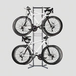Delta 4-Bike Free Standing Rack With Basket