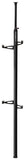 Feedback Sports Velo Column Display Stand - 2-Bike Tension Pole Black