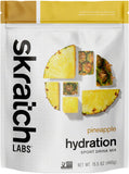 Skratch Labs Sport Hydration Drink Mix Pineapple 20 Serving Resealable