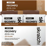 Skratch Labs Sport Recovery Drink Drink Mix Chocolate Individual Packs 10 servings 10pcs