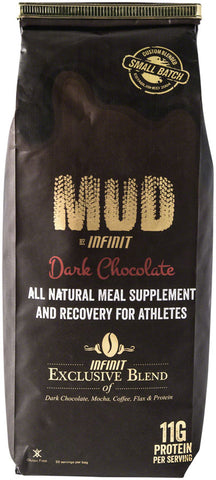 Infinit Nutrition Mud Pre-fuel Protein Shake Mix - Dark Chocolate 22 Serving Bag