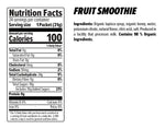 Honey Stinger Organic Energy Gel: Fruit Smoothie Box of 24