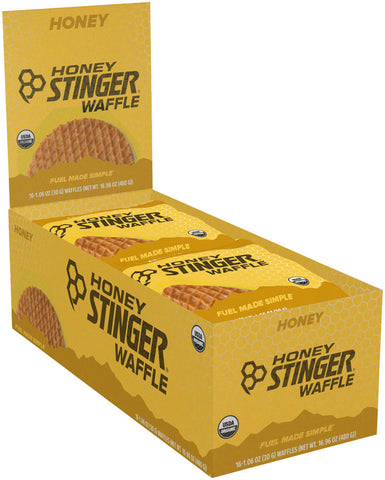 Honey Stinger Organic Waffle Honey Box of 16
