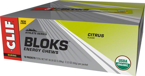 Clif Shot Bloks Citrus Box of 18