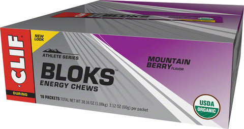 Clif Shot Bloks Mountain Berry Box of 18
