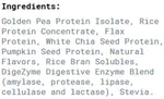 ATAQ by MODe Plant Based Protein Mix Vanilla Box of 8 Single Serving Packets