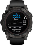 Garmin Fenix 7 Pro Sapphire Solar, Carbon Gray DLC Titanium w/Black Band