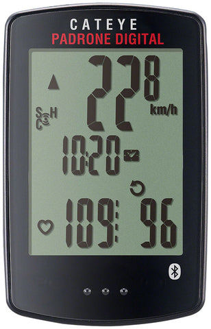 CatEye Padrone Digital Bike Computer Wireless Black