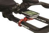 KEDGE Garmin Sport TT/Aero Handlebar Mount 22.2mm Red