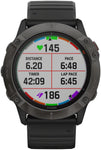 Garmin Fenix 6X Pro Solar GPS Watch Carbon GRAY/Black