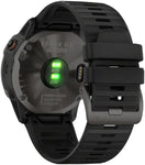 Garmin Fenix 6X Pro Solar GPS Watch Carbon GRAY/Black