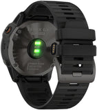 Garmin Fenix 6X Pro Solar GPS Watch Carbon GRAY/Black