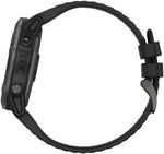 Garmin Fenix 6X Pro Solar GPS Watch Carbon GRAY/Black