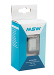 MSW Miniac Wired Bike Computer Wired Black