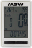 MSW Miniac Double Wireless Bike Computer Wireless Black
