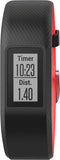 Garmin, vívosport, Watch, Watch Color: Black/ Fuchsia, Wristband: Black - Silicone - L, 010-01789-11