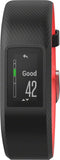 Garmin, vívosport, Watch, Watch Color: Black/ Fuchsia, Wristband: Black - Silicone - L, 010-01789-11
