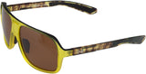 ONE by Optic Nerve Molotov Sunglasses - Tortuga Green with Black Polarized