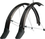 SKS P65 Chromoplastic Longboard Fender Set: Black (26 x 2.1-2.35)