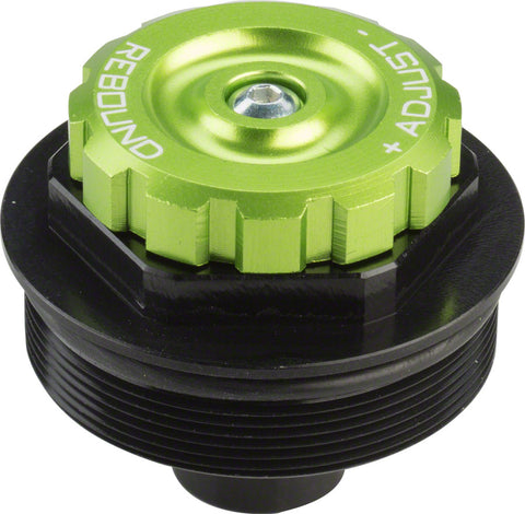 DVO Emerald Rebound Top Cap Assembly and Adjuster Knob