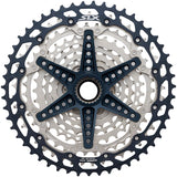 Shimano SLX C SM7100 Cassette 12 Speed 1051t Silver/Black Micro Spline