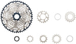 Shimano SLX C SM7100 Cassette 12 Speed 1051t Silver/Black Micro Spline