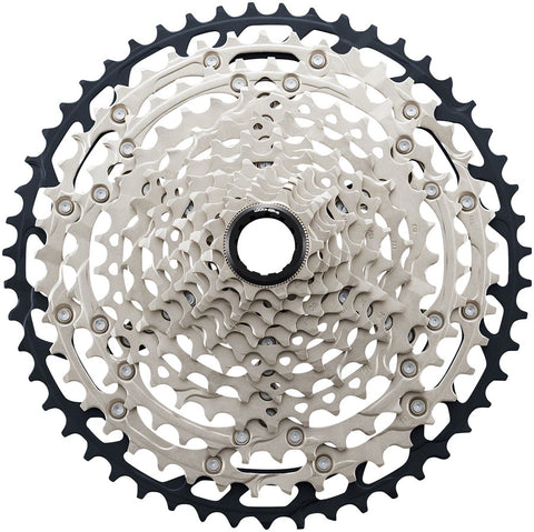 Shimano SLX C SM7100 Cassette 12 Speed 1051t Silver/Black Micro Spline