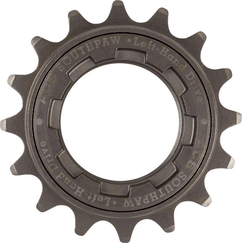 ACS Southpaw Freewheel 16t Gun Metal For Left Hand Drive