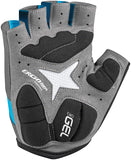 Garneau Biogel RXV Gloves Charcoal/Blue Short Finger WoMen's