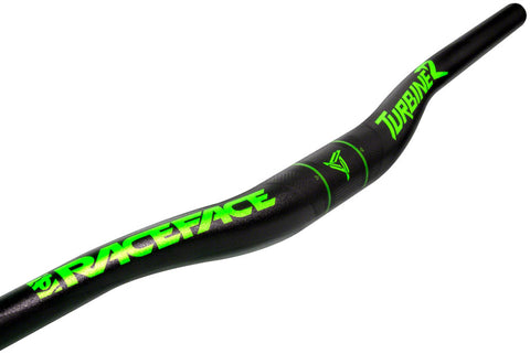 Race Face, Turbine R 35, MTB Handlebar, Diameter: 35mm, 800mm, Rise: 20mm, Green