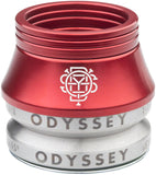 Headset Ody Int Mx 1-1/8 W/Conical Spacer Red