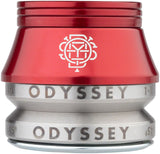 Headset Ody Int Mx 1-1/8 W/Conical Spacer Red