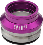 Headset Sunday Int Low 5Mm Mx 1-1/8 Cmpy45D Ano-Pu